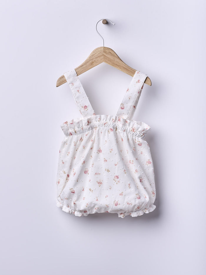 Salopette Corta Fantasia Floreal