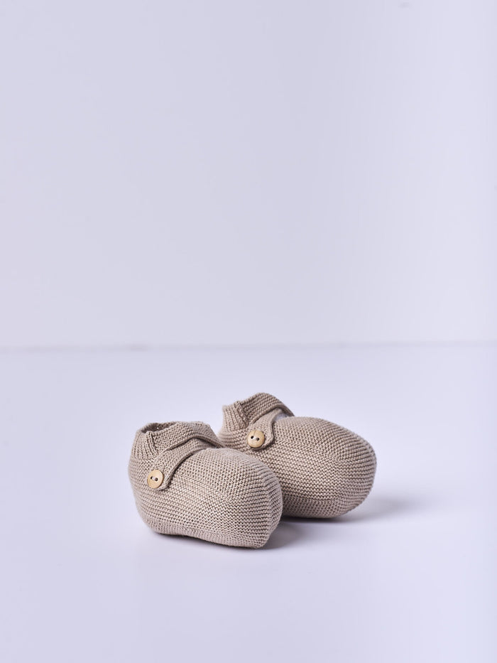 Scarpine Beige In Cotone