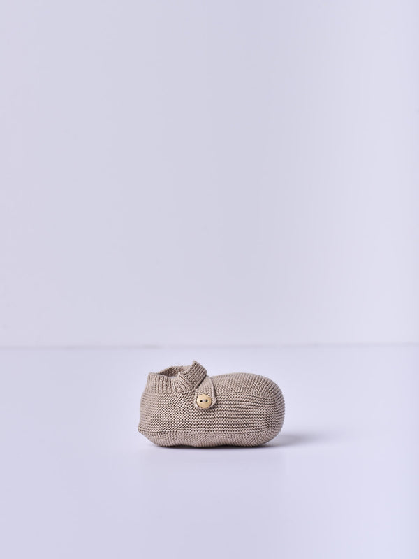 Scarpine Beige In Cotone