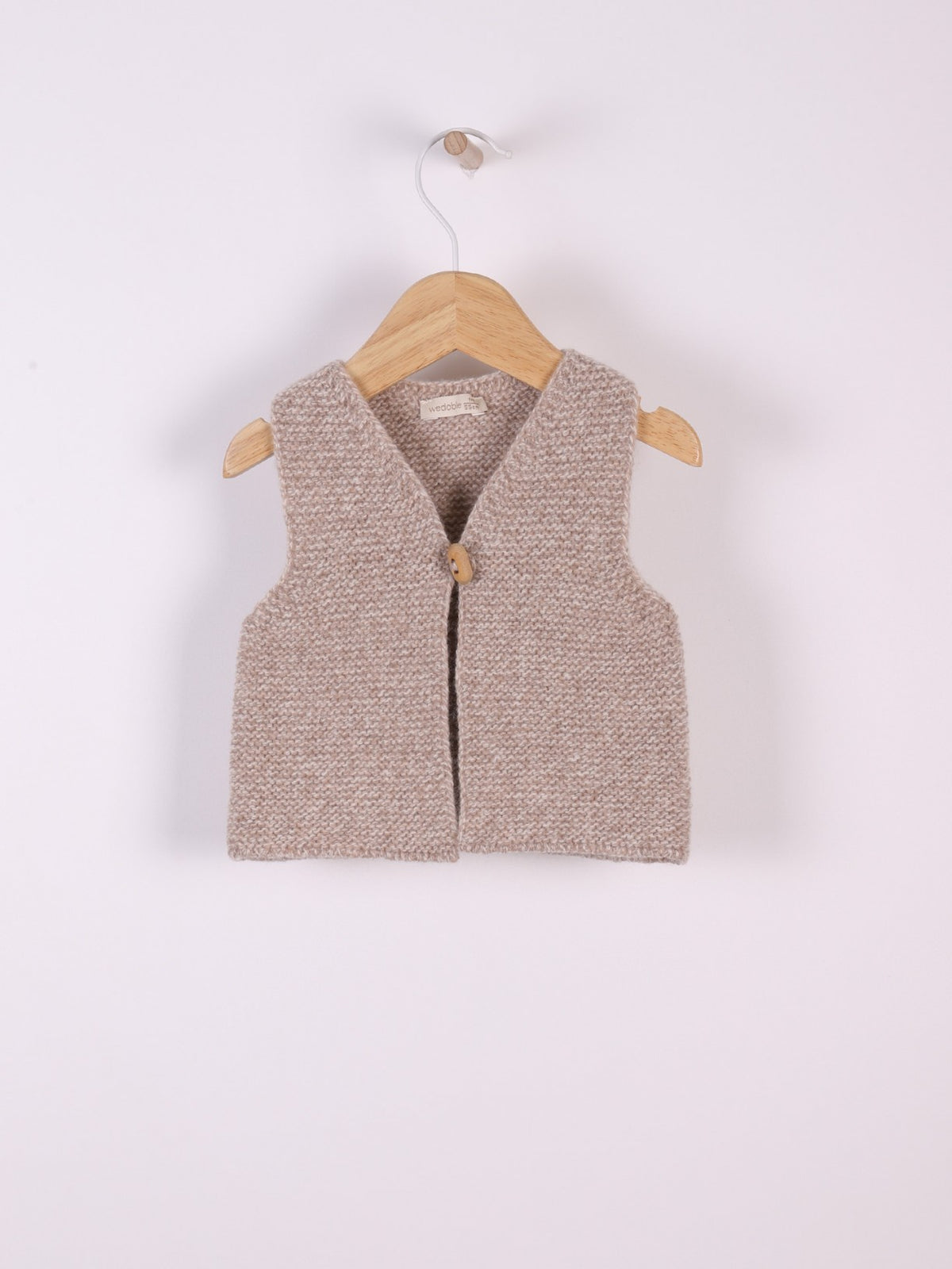 Gilet In Lana Marrone