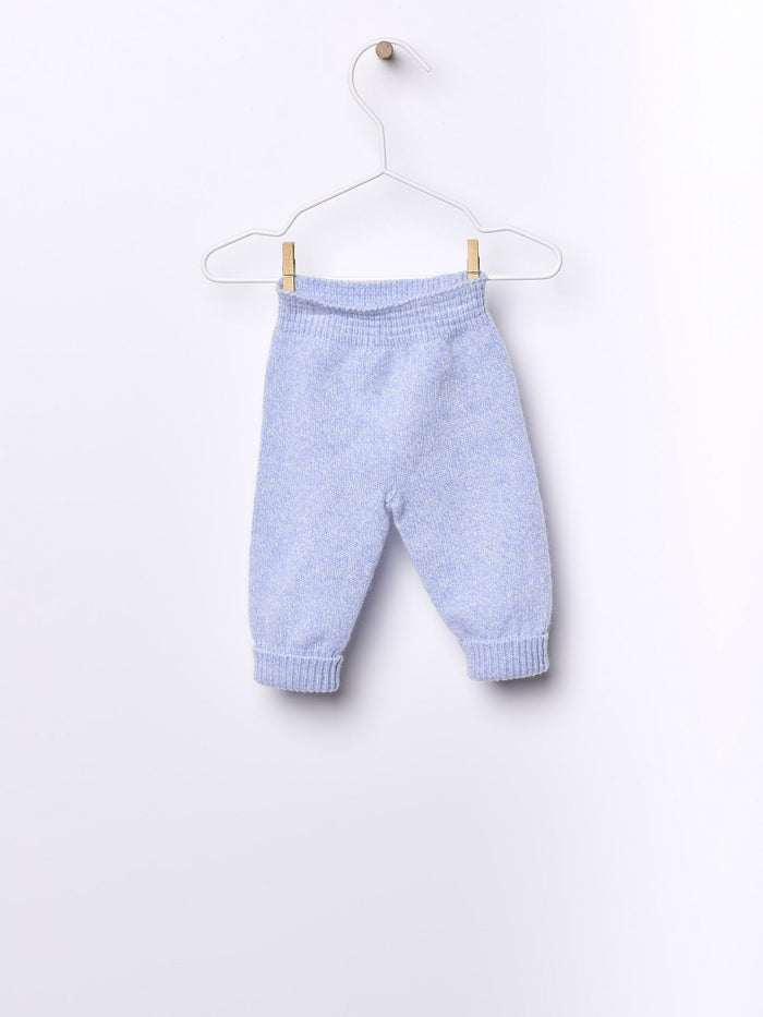 Pantalone In Lana Azzurro