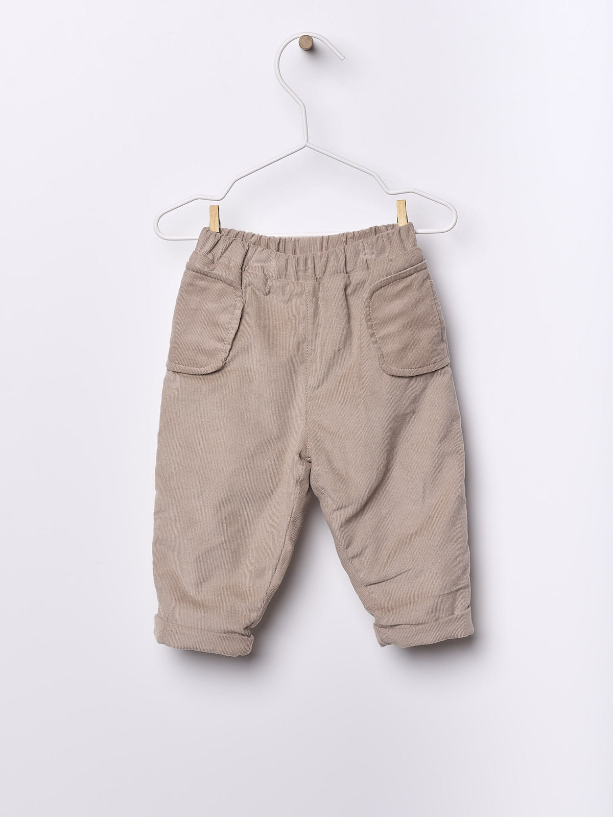 Pantalone In Velluto Marrone