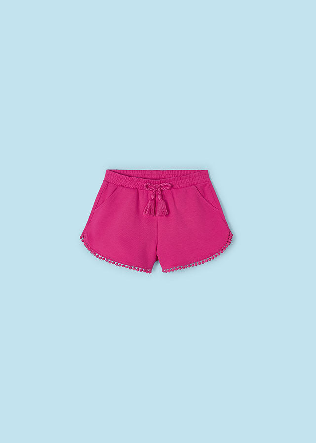 Shorts Felpa Fucsia