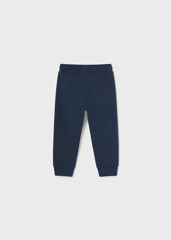 Pantalone Lungo Felpa Blu