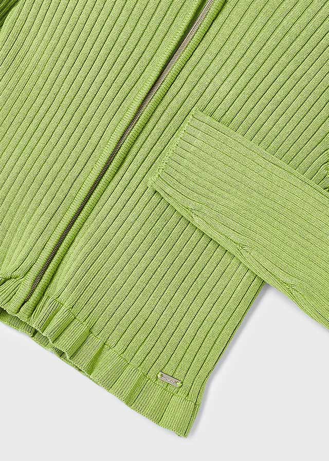 Giacchino Verde con Zip