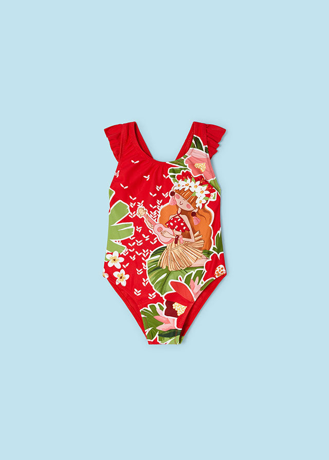 Costume Intero Fantasia Rosso