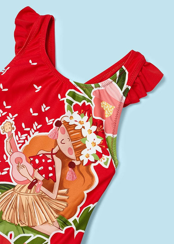 Costume Intero Fantasia Rosso