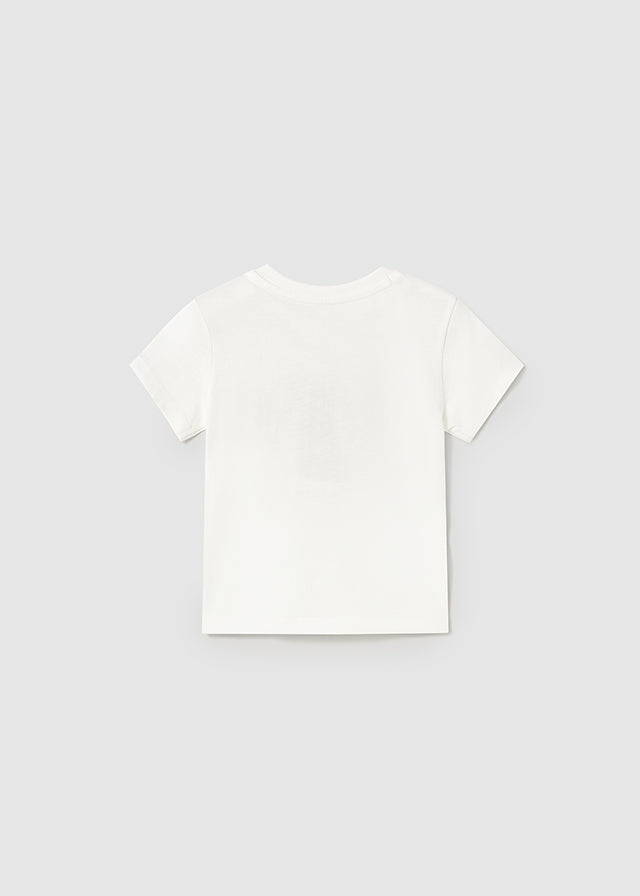 Maglietta Corta Tigre Play Panna