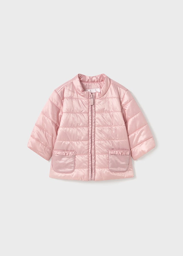 Giacca A Vento Rosa Baby