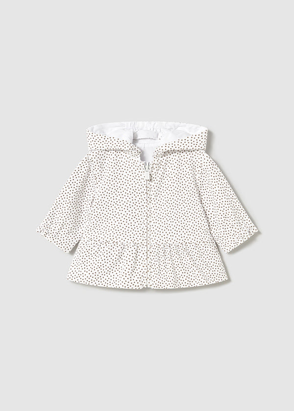 Giacca A Vento Reversibile Bianco