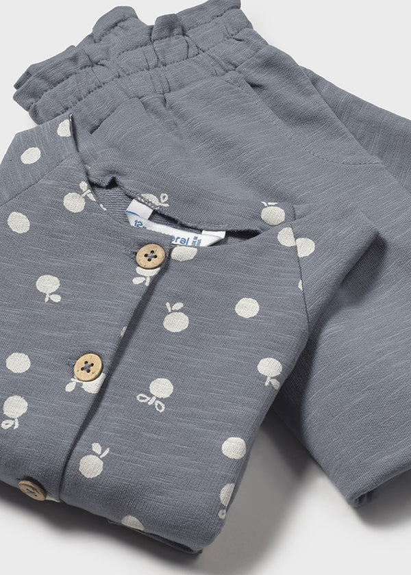 Completo Pantalone 3 Pezzi Liquirizia