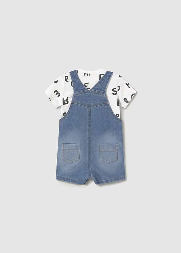 Completo Salopette Jeans