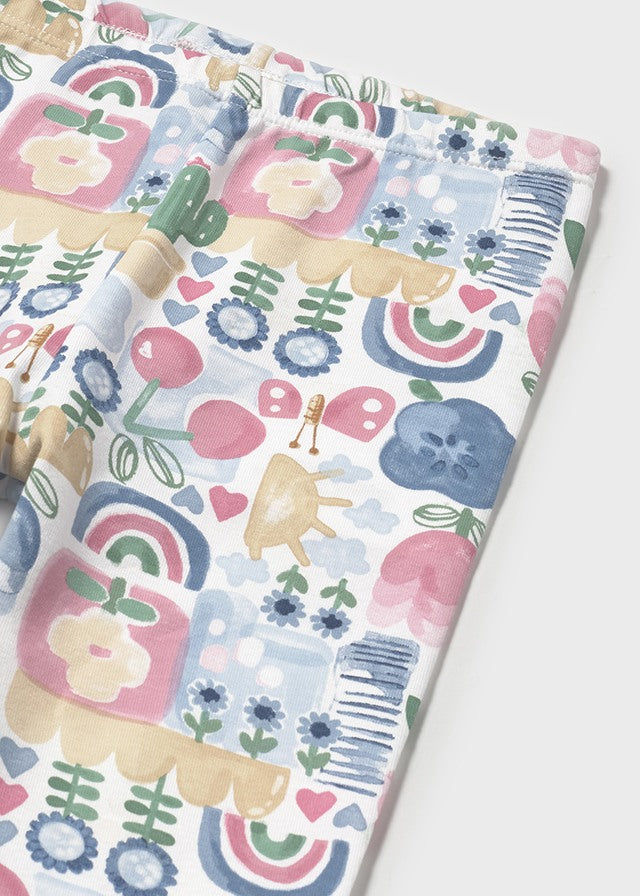 Pantacollnat Stampato Rosato