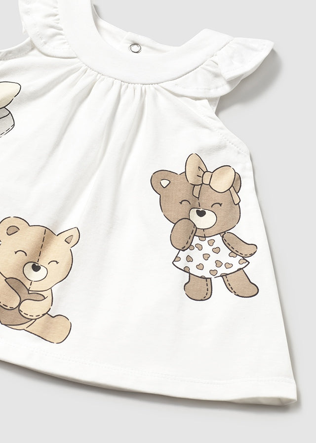 Vestito Punto Bianco