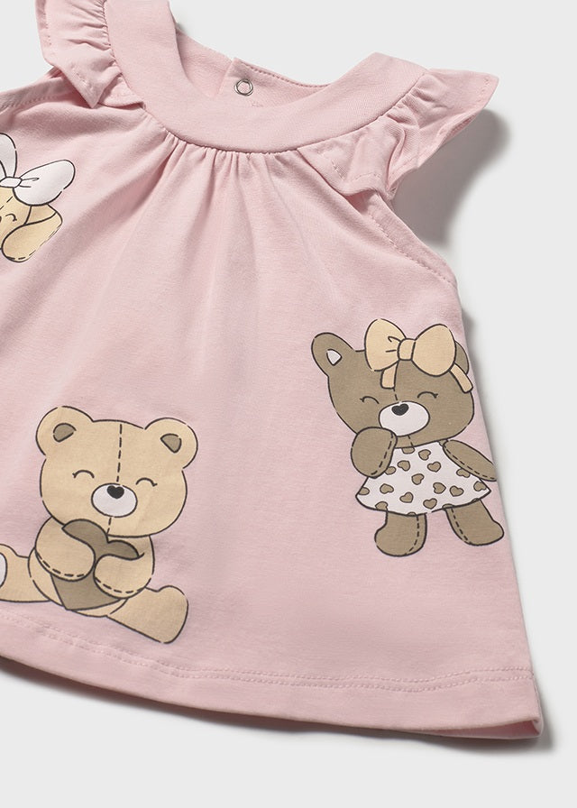 Vestito Punto Rosa Baby