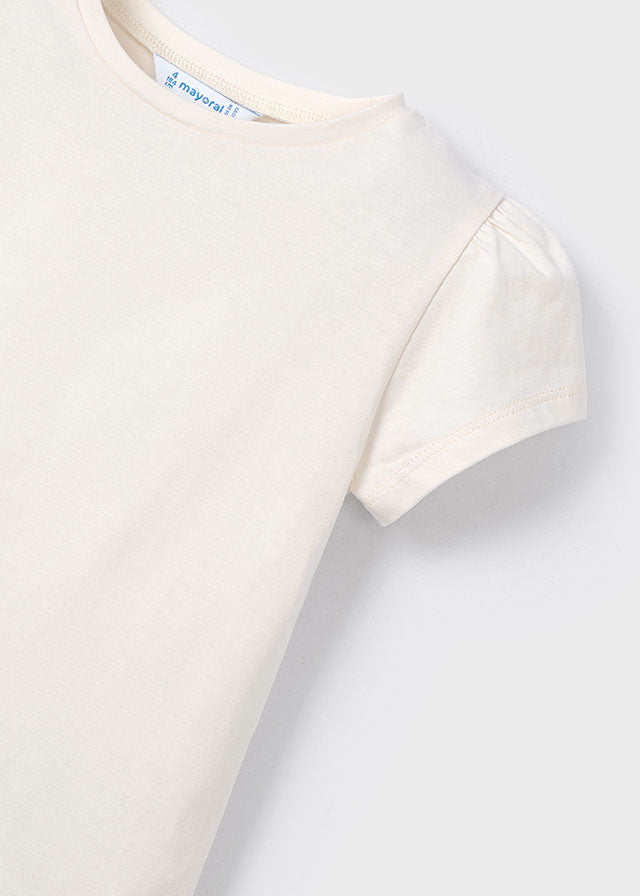 Maglietta Corta Gilet Bianco