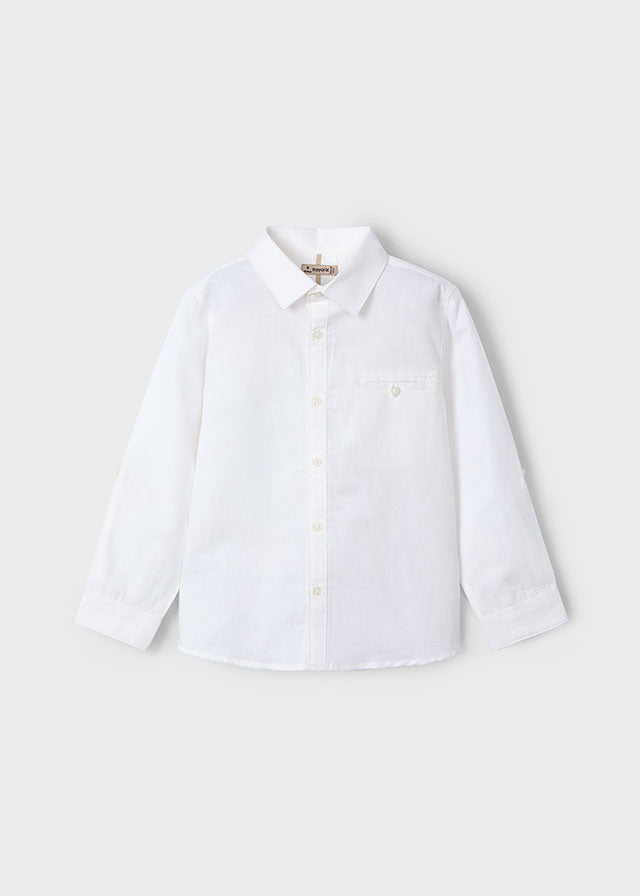 Camicia Lino Bianco