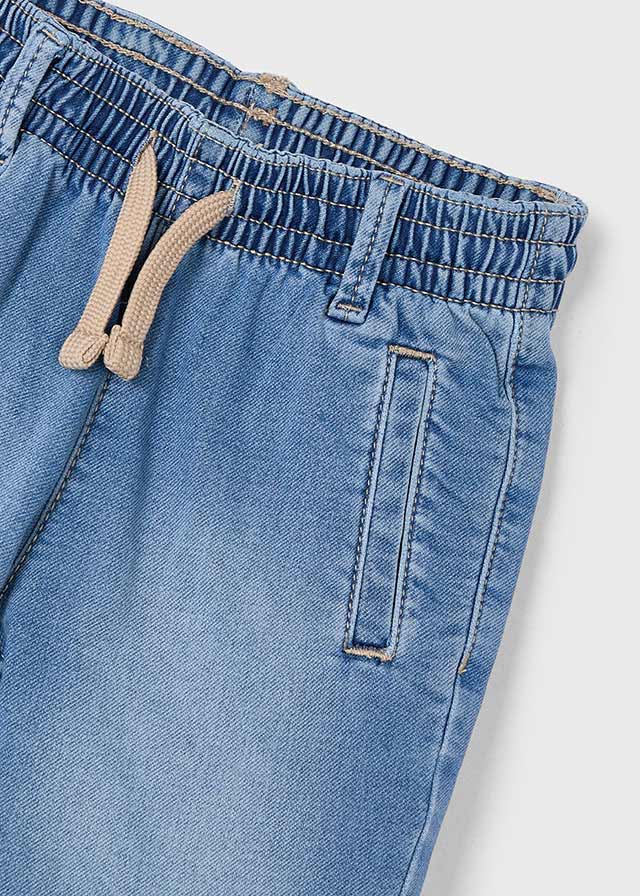 Bermuda Soft Denim Jogger Mezzo