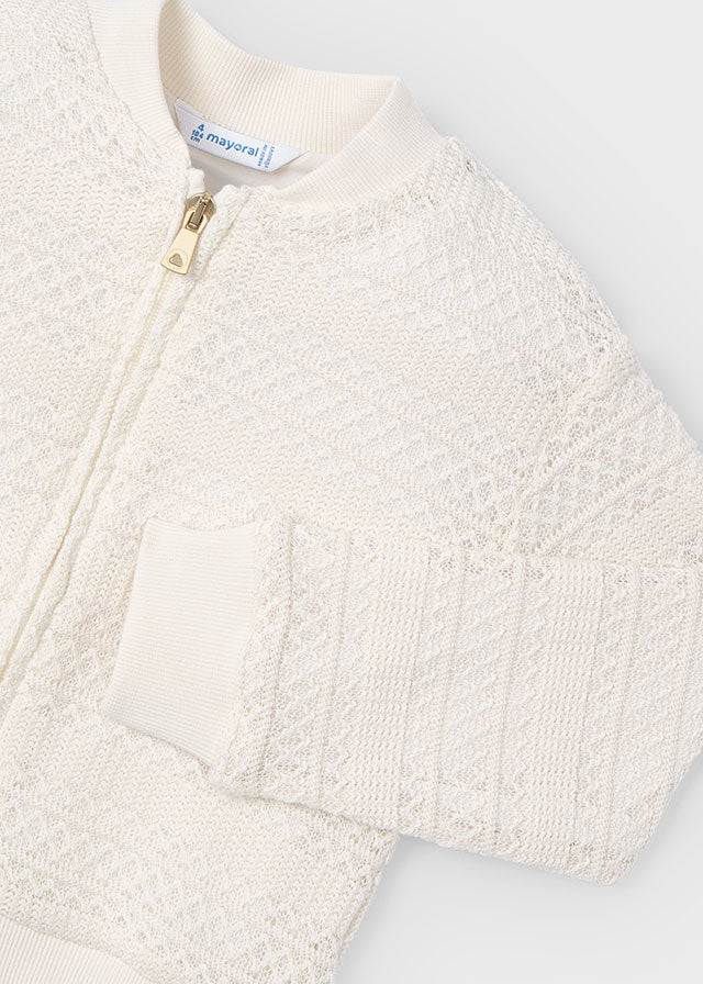 Giacca Fantasia Bianco