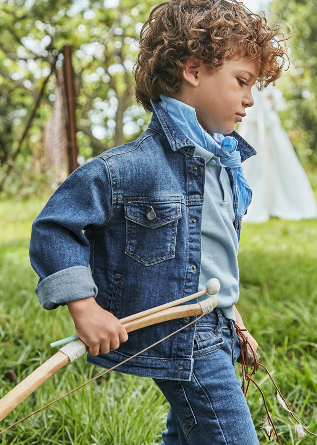 Giacca Elegante Denim