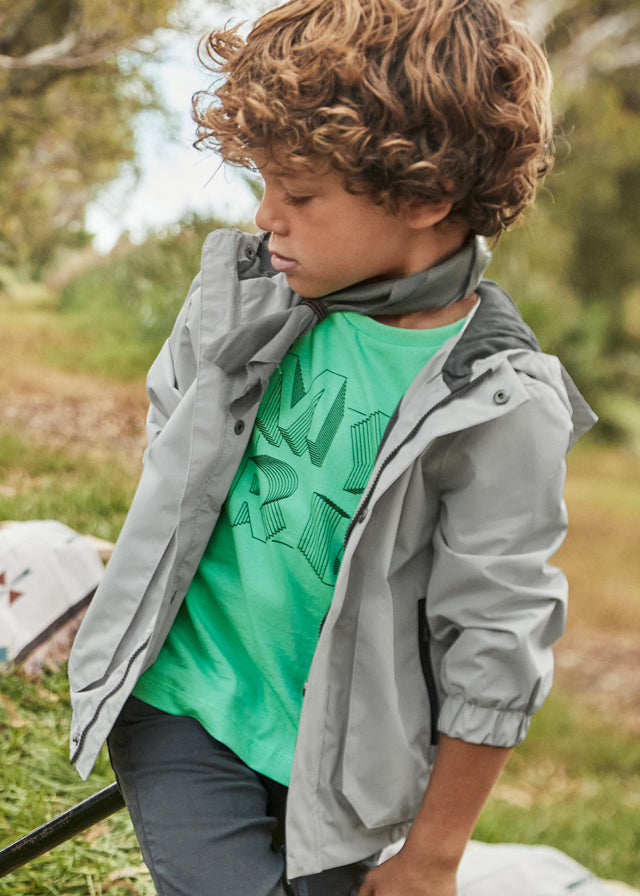 Giacca A Vento Athletics Grigio