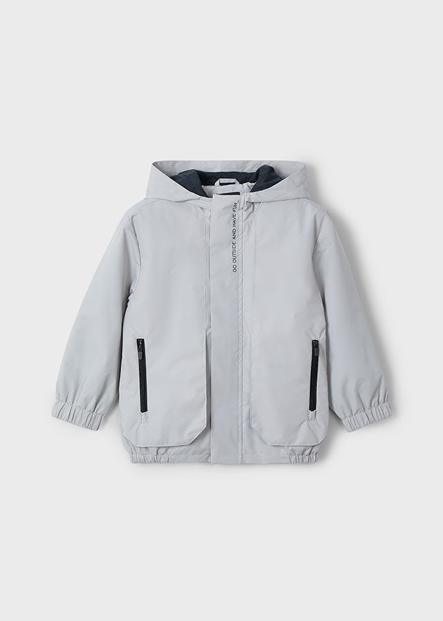 Giacca A Vento Athletics Grigio