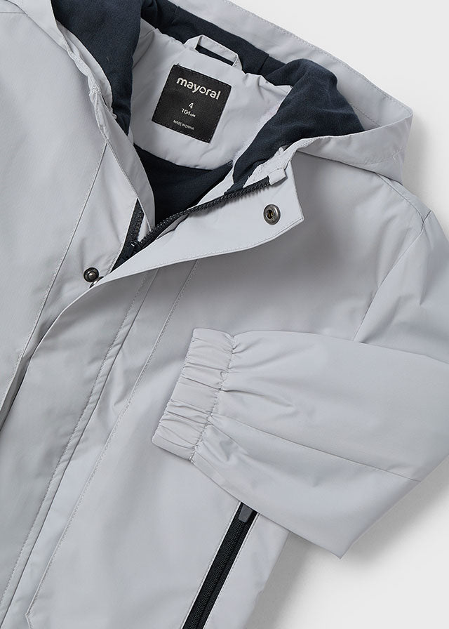 Giacca A Vento Athletics Grigio