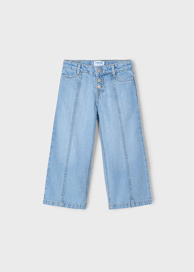 Pantalone Lungo Denim Chiaro