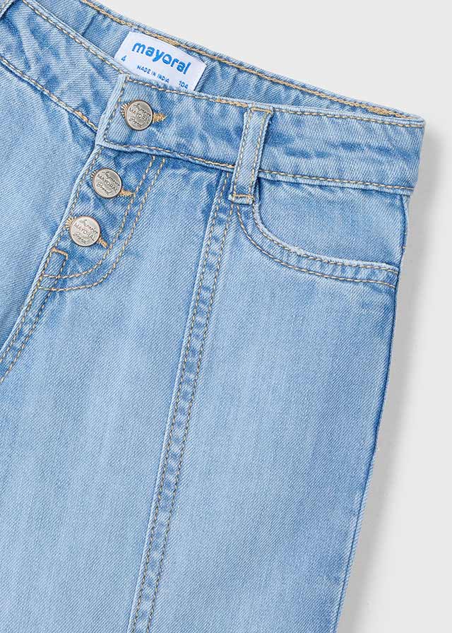 Pantalone Lungo Denim Chiaro