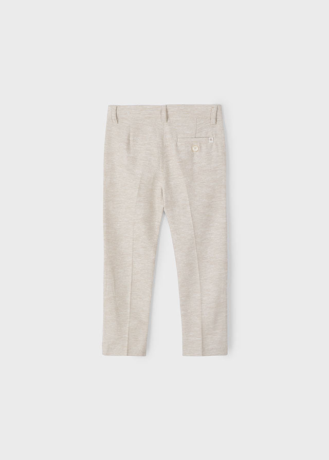 Pantalone Lino Elegante Sabbia