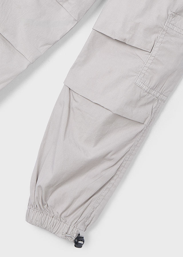 Pantalone Parachute Grigio