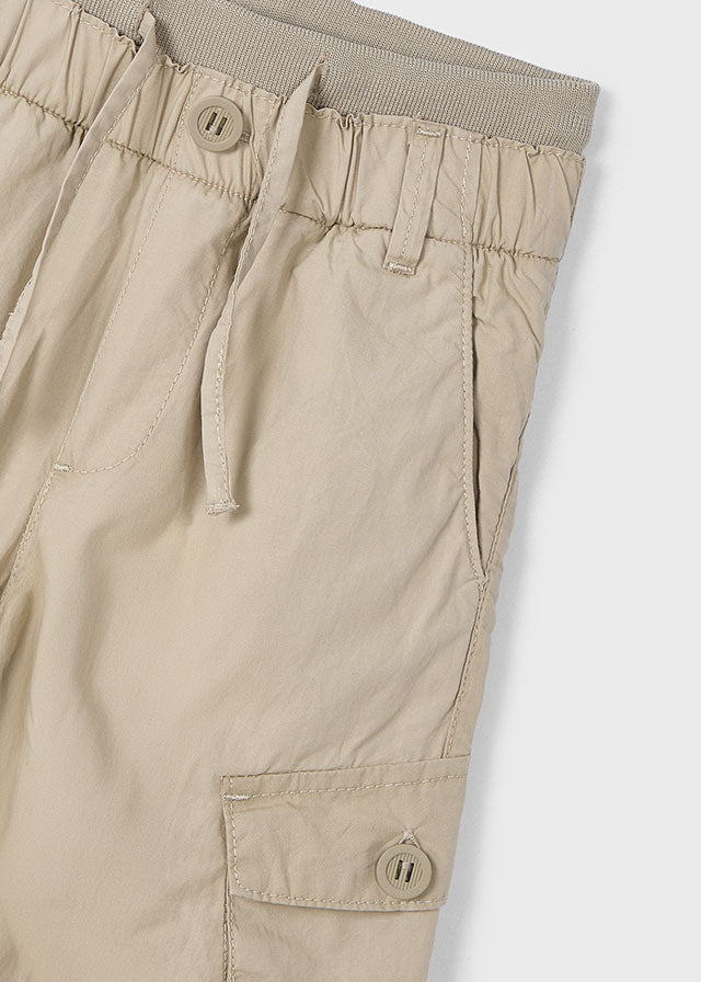 Pantalone Cargo Mandorla