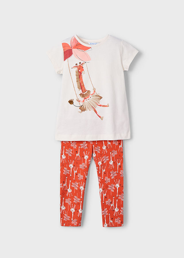 Completo Leggings Paprika