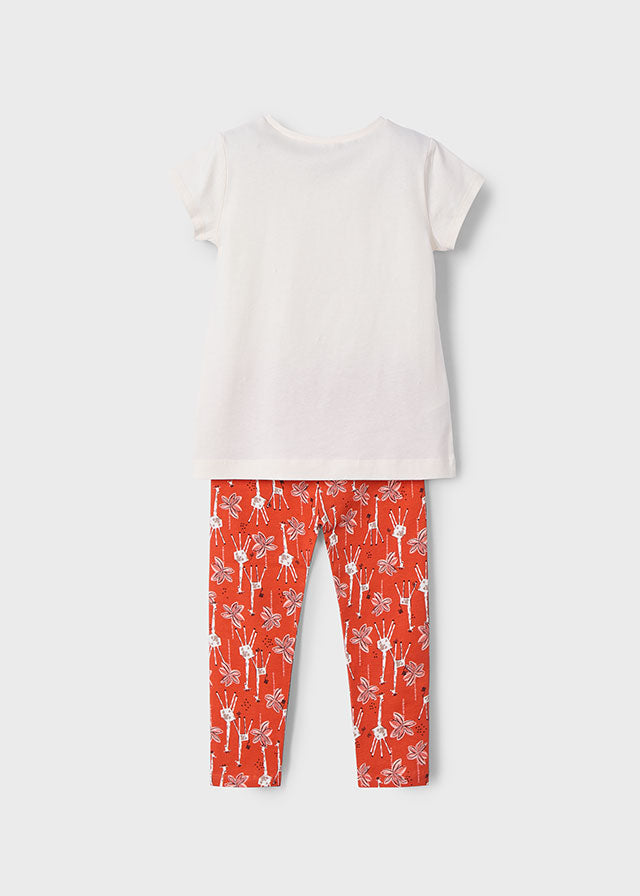 Completo Leggings Paprika