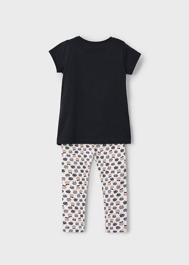 Completo Leggings Nero