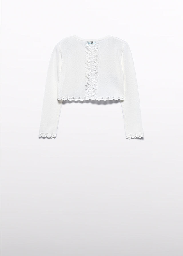 Bolero Tricot Panna