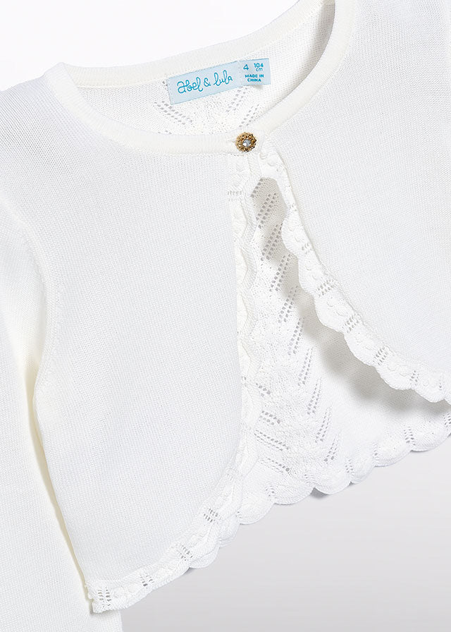 Bolero Tricot Panna