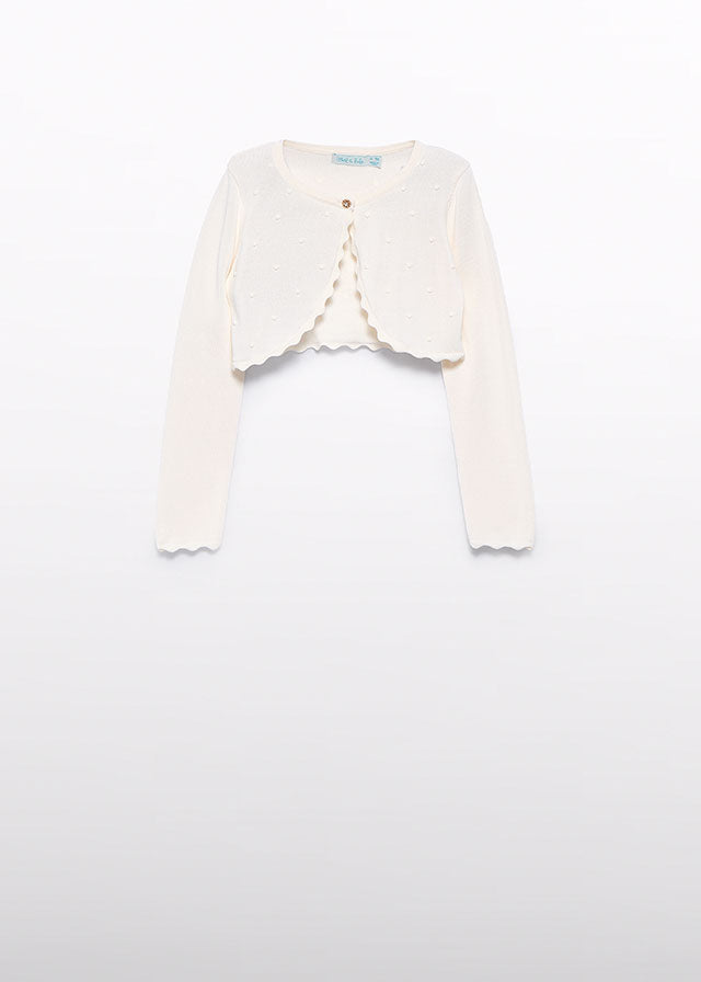 Cardigan Tricot Onde Dorato