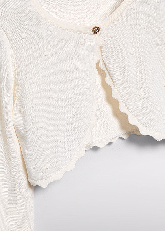 Cardigan Tricot Onde Dorato
