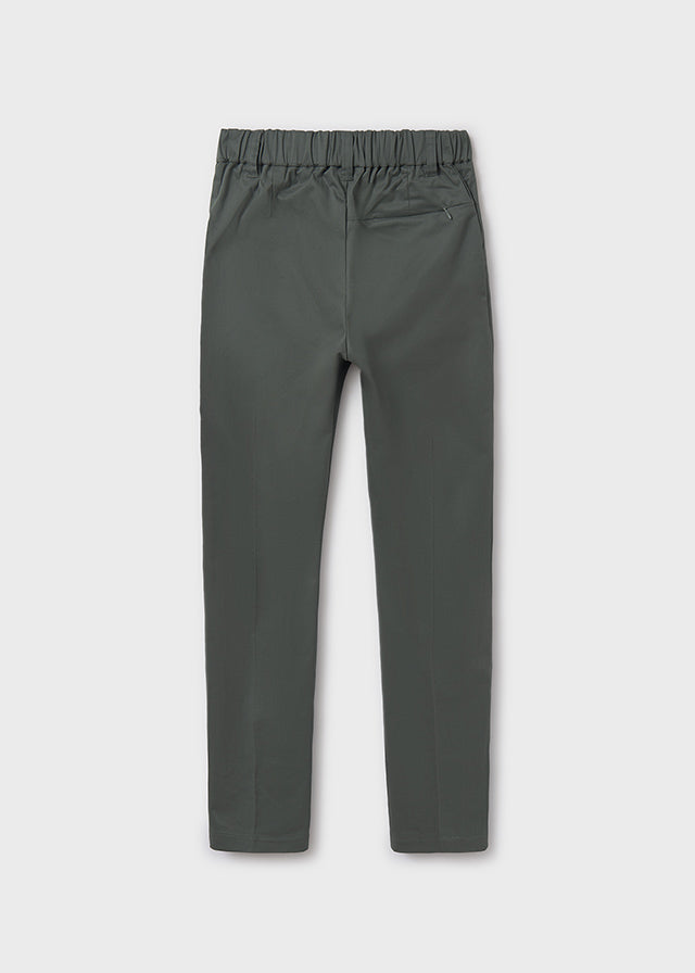 Pantalone Slim Elegante Verde