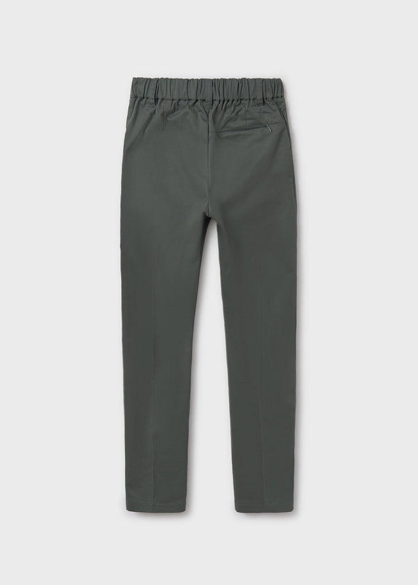 Pantalone Slim Elegante Verde