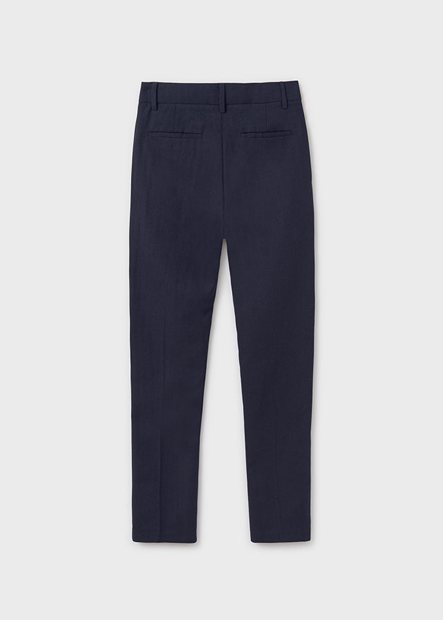 Pantalone Natural Elegante Marino