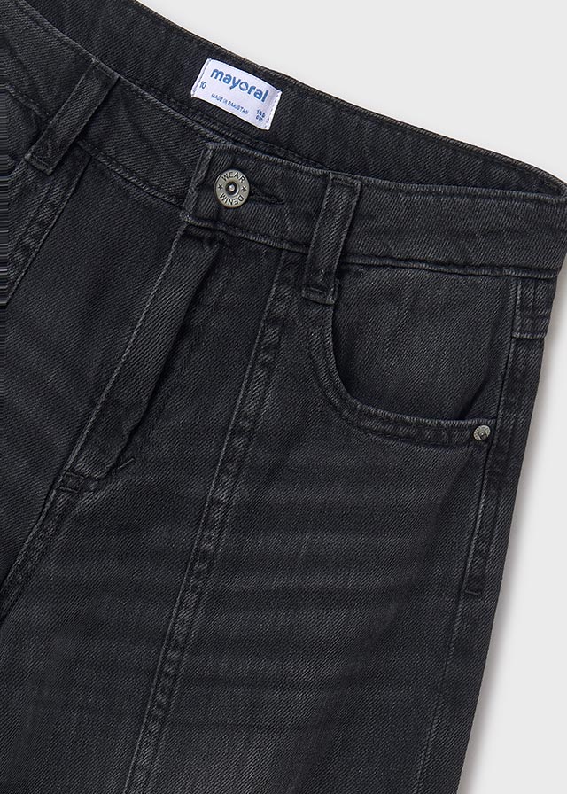 Pantalone Lungo Jeans Nero