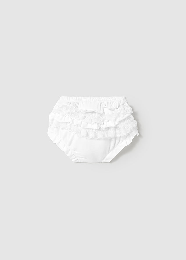 Culotte Volant Bianco