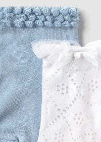 Set 2 Calzini Eleganti Cielo