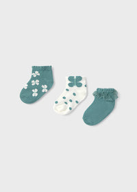 Set 3 Calzini Smeraldo