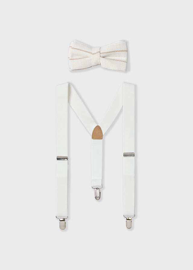 Set Papillon E Bretelle Panna