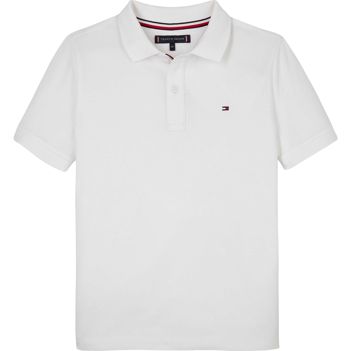 Polo Manica Corta Bright White