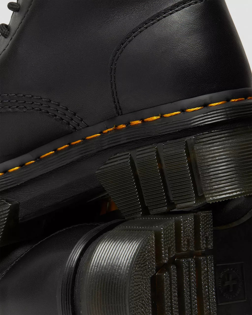 Audrick 8-Eye Boot Black Nappa Lux