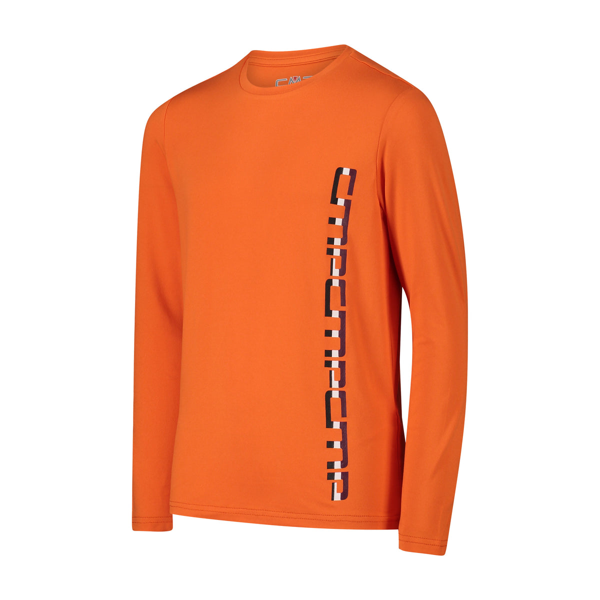 T-Shirt Stretch Manica Lunga Arancio